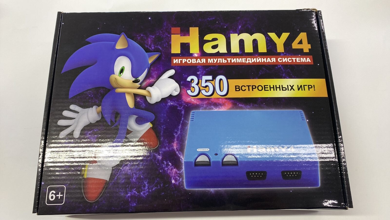 Игровая приставка Hamy 4 (190игр денди 8бит+160 игр sega 16 бит )