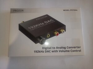Конвертер звуку оптичний Prozor PST054С (цифровий в аналоговий) в Одеській області от компании tvsputnik