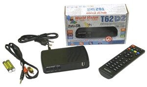 Ефірний тюнер World Vision T62D2 (Youtube, IPTV, звук AC-3) в Одеській області от компании tvsputnik