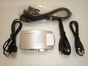 Універсальний конвертер VT280 (VGA на AV RCA)