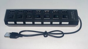 USB HUB на 7 портів із перемикачем для ПК в Одеській області от компании tvsputnik