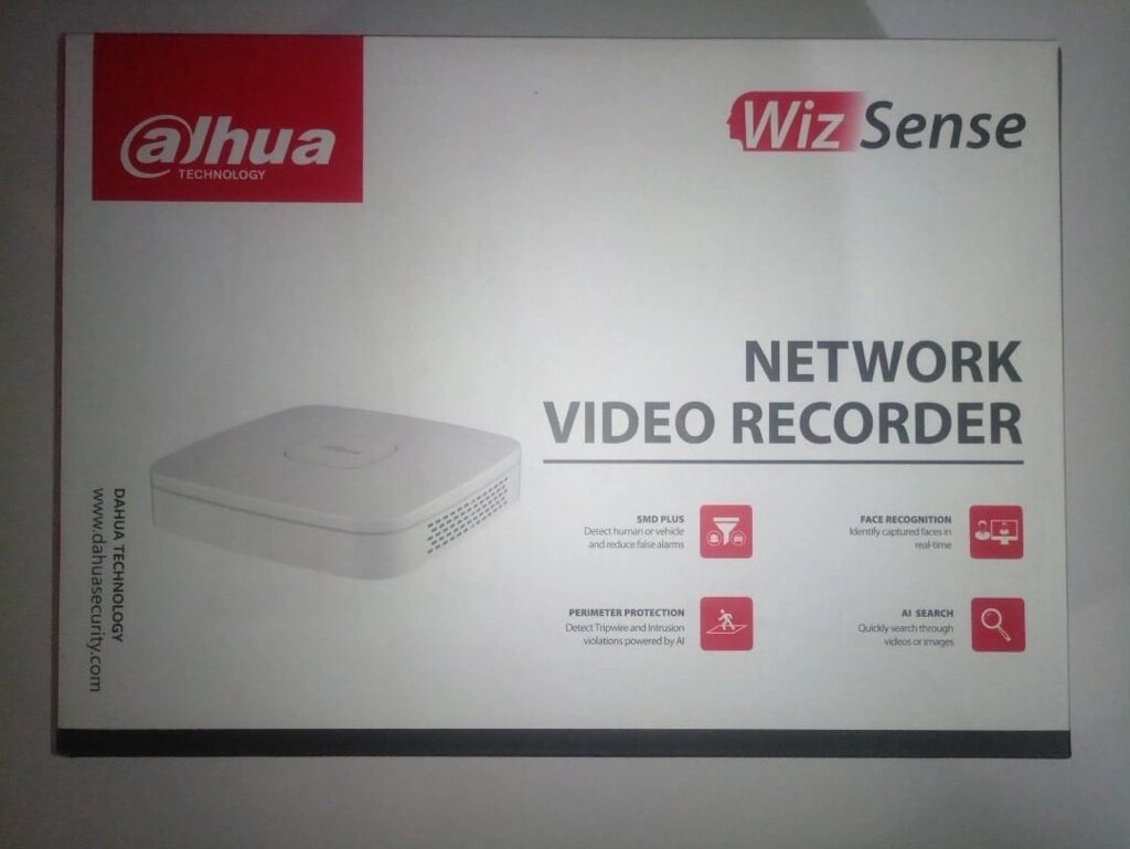Мережевий відеореєстратор Dahua DHI-NVR2108-i (8-канальний AI) - вартість