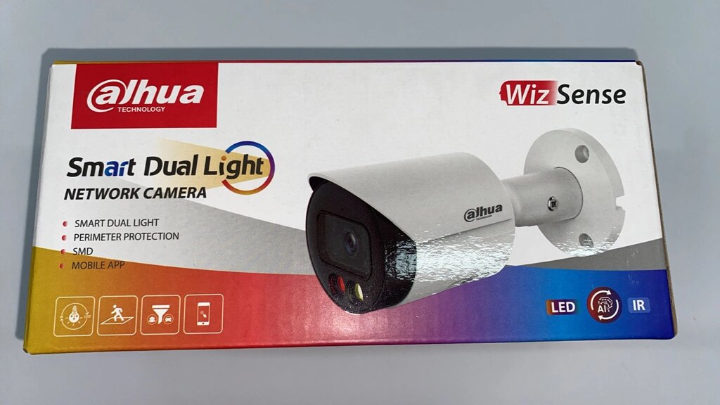 Відеокамера вулична Dahua DH-IPC-HFW2849S-S-IL (2.8 мм) 8 мегапікселів - фото