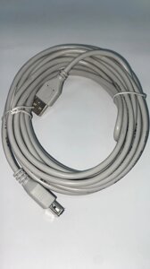 USB подовжувач TCOM USB-A plug - USB-A socket (5 метрів)