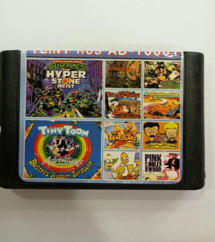 Картридж Sega 16bit Збірник 10 в 1 AB-10001