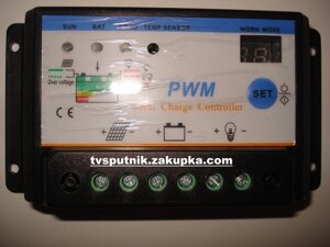 PWM контролер заряду АБ S30I 12 / 24В