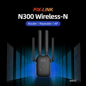 Бездротовий ретранслятор Pix-link WR45 (підсилювач сигналу Wi-Fi) в Одеській області от компании tvsputnik