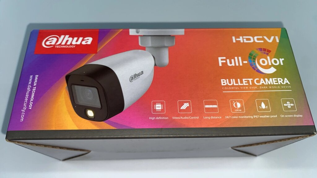 Відеокамера кольорова Dahua HAC-HFW1209CP-LED (2мп) - роздріб