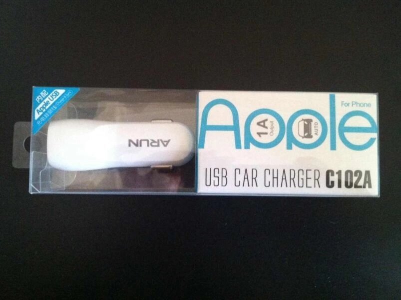 Автомобільний зарядний пристрій ARUN C102A USB Car - доставка