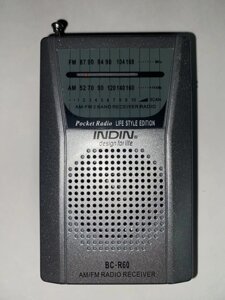 Міні радіоприймач на батарейках Indin BC-R60 (FM\AM) в Одеській області от компании tvsputnik