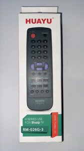 Універсальний телевізійний пульт Sharp RM-026G в Одеській області от компании tvsputnik
