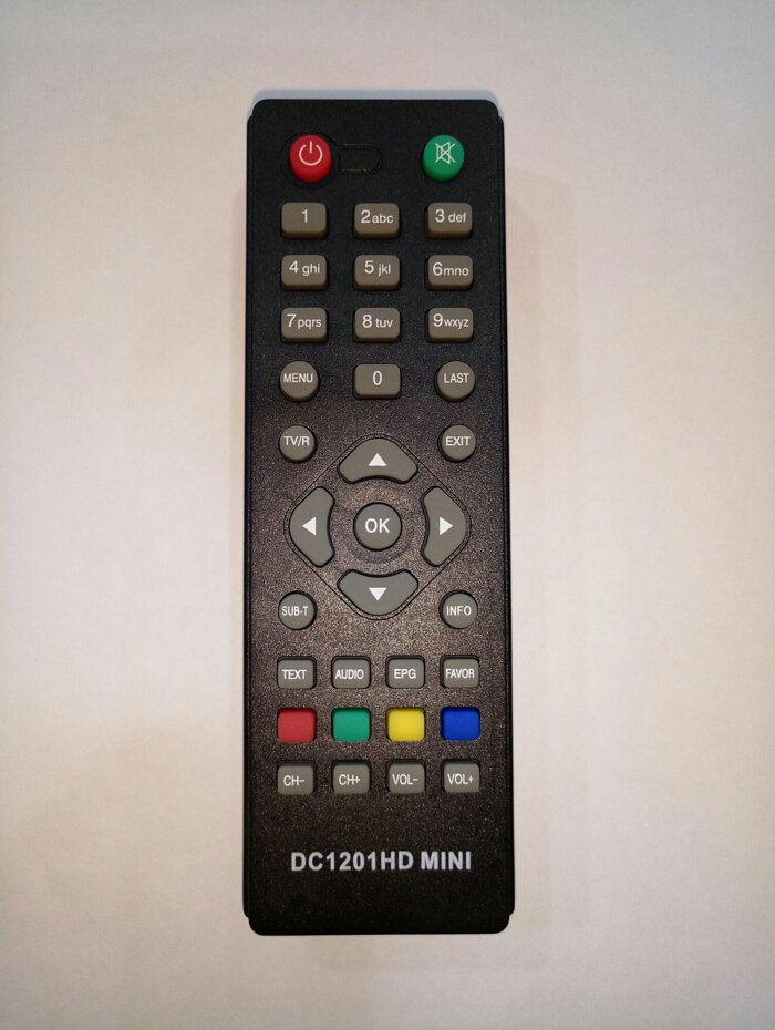 Купить Пульт D-Color DC1201HD mini (DVB-T2), цена 126 ₴ — Prom.ua (ID ...