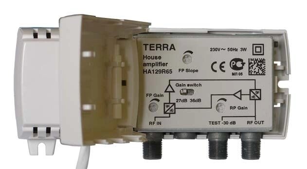 Підсилювач домовик Terra HA129R65 від компанії tvsputnik - фото 1