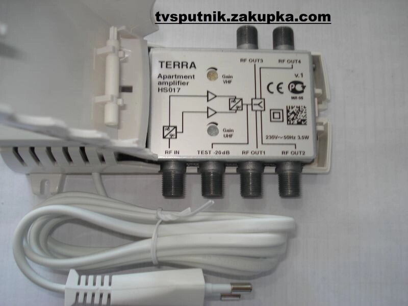 Підсилювач Terra HS017 від компанії tvsputnik - фото 1