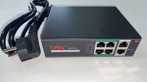 PoE комутатор для відеоспостереження ONV H1064PL
