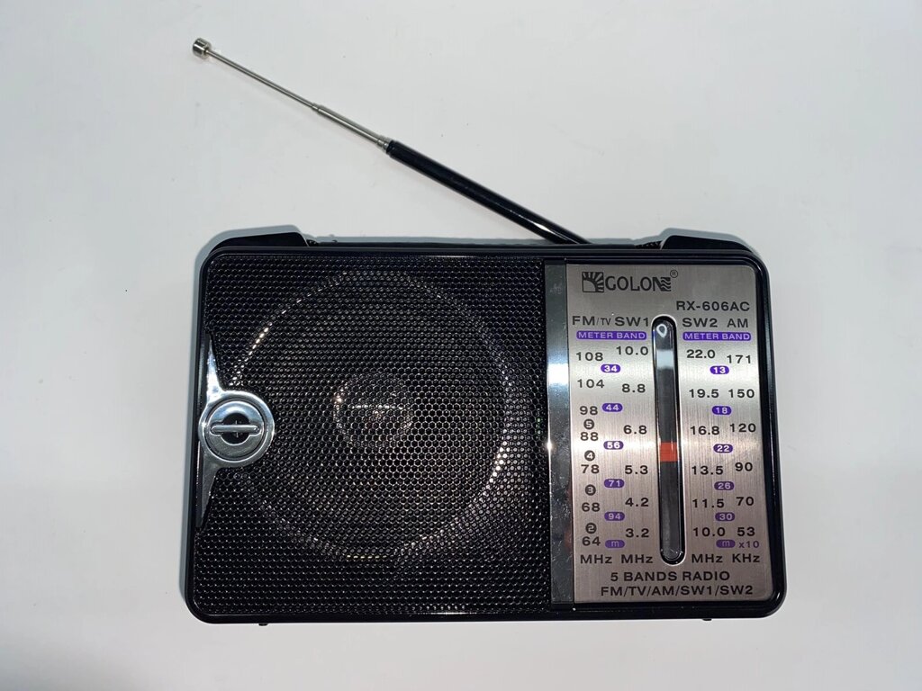 Портативне радіо Golon RX-606AC (FM, AM, SW) від компанії tvsputnik - фото 1