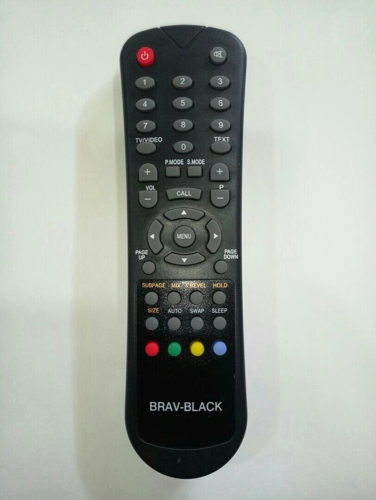Пульт Bravis Black (LCD TV) від компанії tvsputnik - фото 1