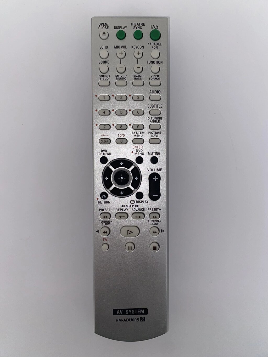 Пульт для домашнього кінотеатру Sony RM-ADU005 від компанії tvsputnik - фото 1