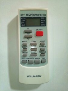 Пульт для кондиционеров Willmark YKF-H006E