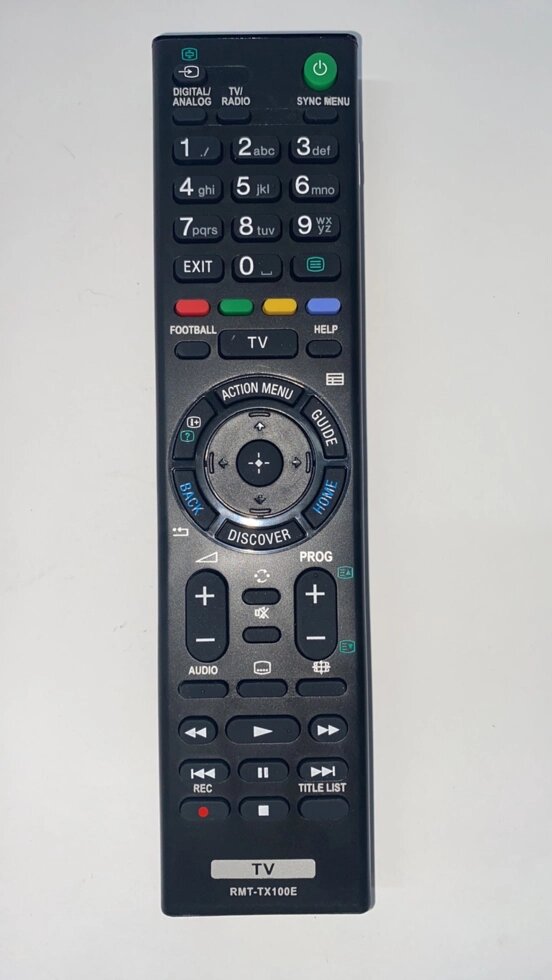Пульт для телевізора Sony RMT-TX100E від компанії tvsputnik - фото 1