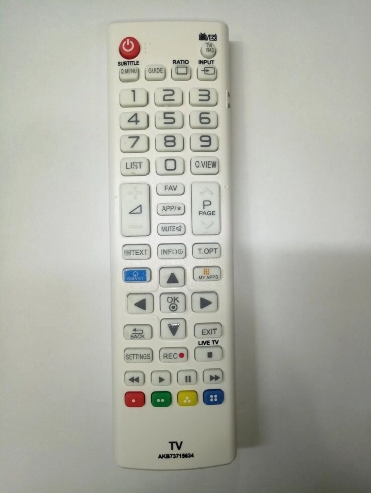 Пульт LG AKB73715634 (з функцією Smart TV, 3D) від компанії tvsputnik - фото 1