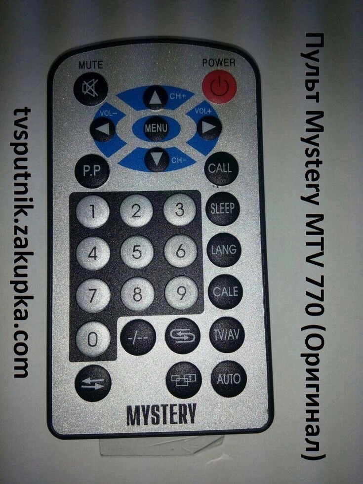 Пульт Mystery MTV 770 (Оригінал) від компанії tvsputnik - фото 1