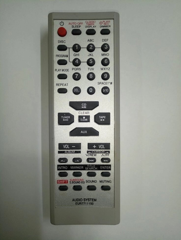 Пульт Panasonic EUR7711150 (N2QAHB000045) від компанії tvsputnik - фото 1