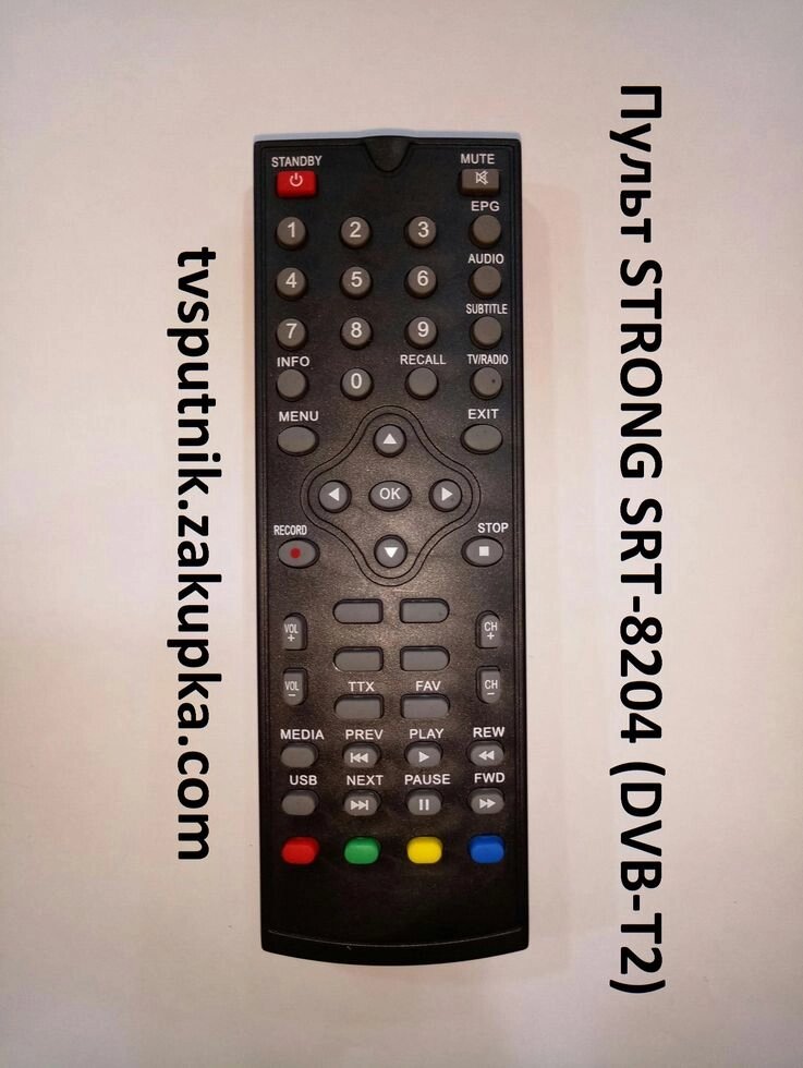 Пульт STRONG SRT-8204 (DVB-T2) від компанії tvsputnik - фото 1