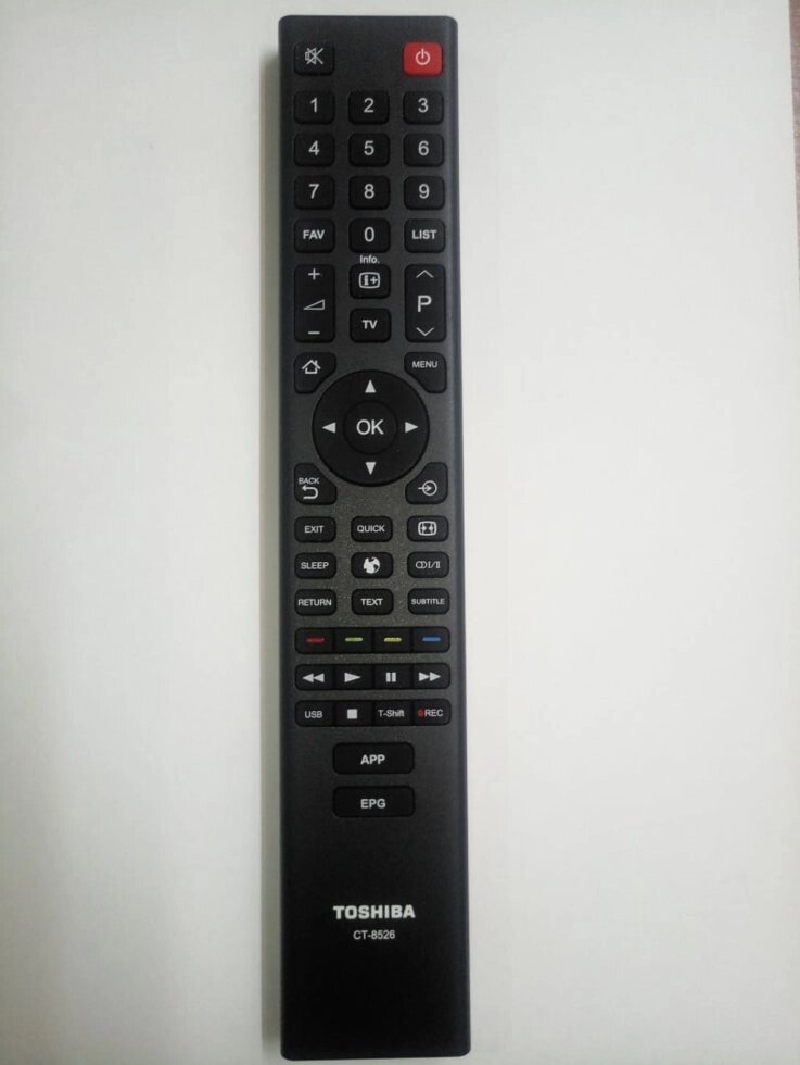 Пульт Toshiba CT-8526 (оригінал) від компанії tvsputnik - фото 1