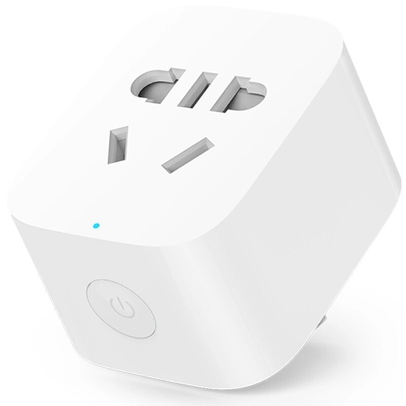 Розумна розетка Xiaomi Mija Mi Smart Plug Basic Wi-Fi (ZNCZ04CM) від компанії tvsputnik - фото 1