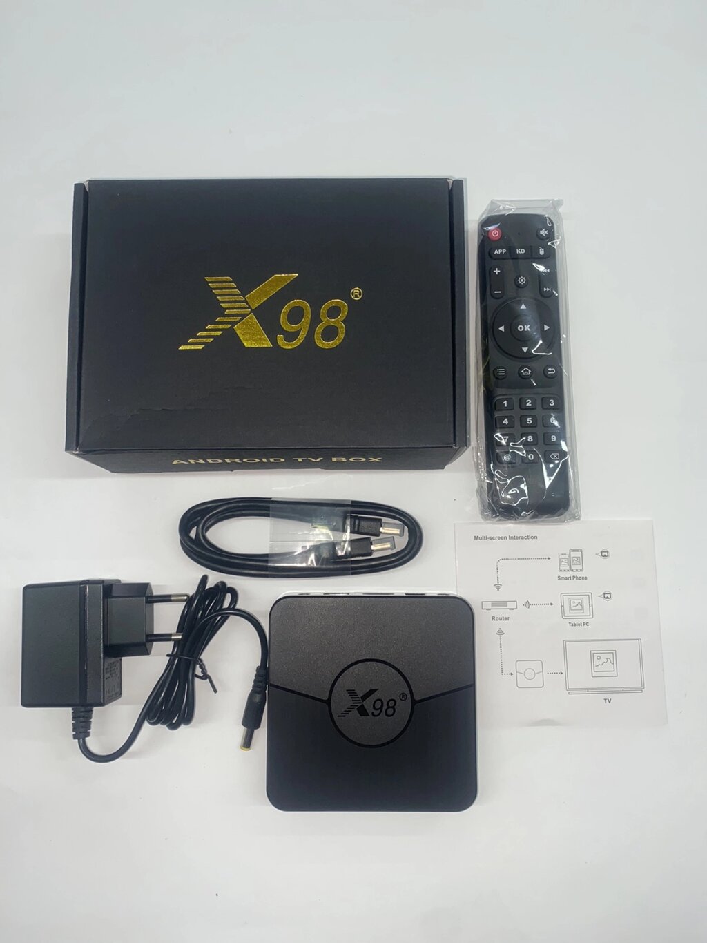 Смарт приставка X98Q PLUS (Amlogic S905W2, 2/16G, Wi-Fi 5, BT 4.2, Android 11.0, 4K) від компанії tvsputnik - фото 1