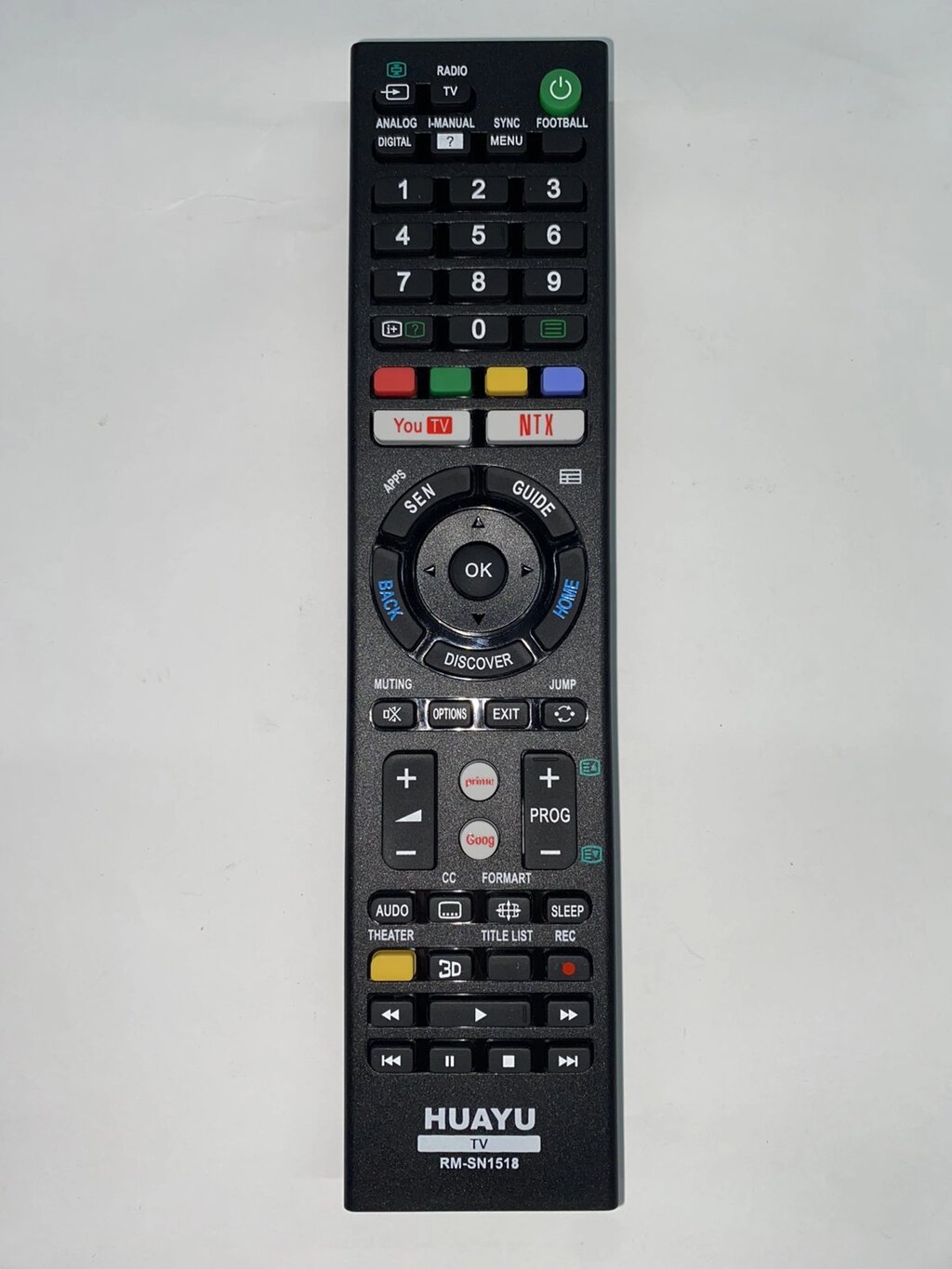 Універсальний пульт для телевізорів Sony RM-SN1518 від компанії tvsputnik - фото 1
