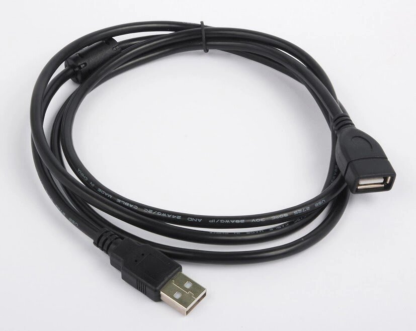 Usb подовжувач USB-A plug - USB-A socket (Ultra UC21-0150) від компанії tvsputnik - фото 1