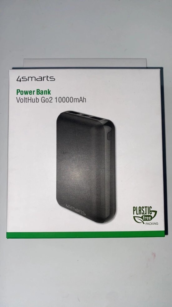 Зовнішній акумулятор 4Smarts Power Bank VoltHub Go2 10000mAh від компанії tvsputnik - фото 1