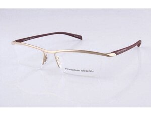 Чоловіча оправа в стилі Porsche Design p-8218 gold