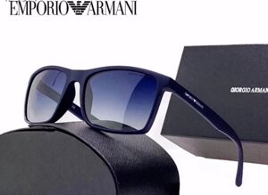 Чоловічі бренду сонячні окуляри з поляризацією (4064) сині