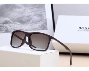 Чоловічі окуляри від сонця в стилі Boss (0992) коричневі
