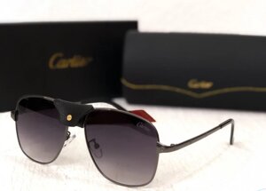 Чоловічі сонцезахисні окуляри Cartier (8020) grey