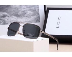 Чоловічі сонцезахисні окуляри в стилі Gucci (10011)