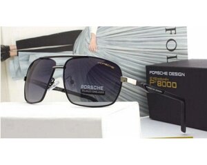 Чоловічі сонцезахисні окуляри в стилі Porsche Design c поляризацією (p-8560)