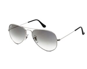 Чоловічі сонцезахисні окуляри в стилі RAY BAN aviator 3025,3026 (003/32) Lux