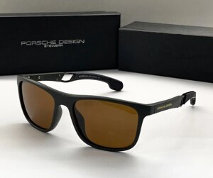Чоловічі сонцезахисні окуляри з Porsche Design (6419) Коричнева поляризація