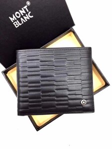 Чоловіче портмоне в стилі Montblanc (610) black