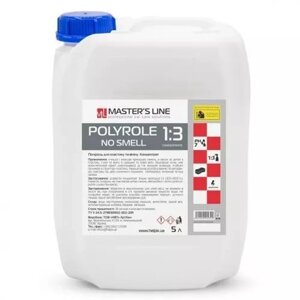 Поліроль-ароматизатор для пластику "polyrole" без запаху 1:3 master's LINE 5л