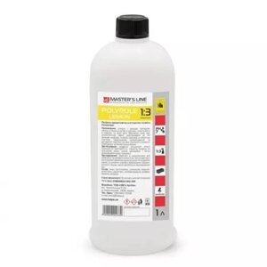 Поліроль-ароматизатор для пластику "polyrole" лимон 1:3 master's LINE 1л