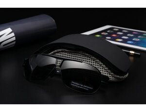Сонцезахисні окуляри Porsche Design c поляризацією (p8516) чорна оправа