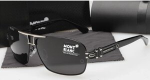 Сонцезахисні окуляри в стилі Montblanc (501) black