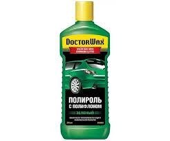 Зелений поліроль Doctor Wax з полифлоном і віск карнауба (300мл)