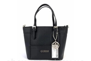 Жіноча брендова сумка кроссбоди Guess (814-1) чорна