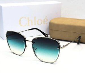 Жіночі сонцезахисні сонцезахисні окуляри Chloe (202) зелені